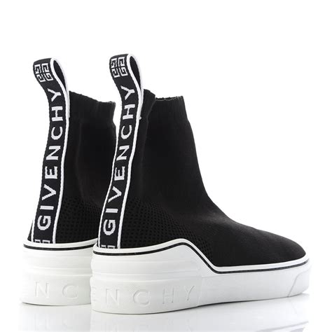 givenchy george v sneakers black|givenchy high top sneakers black.